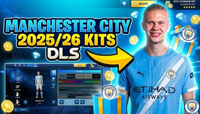 manchester city kits 2025 26 dls