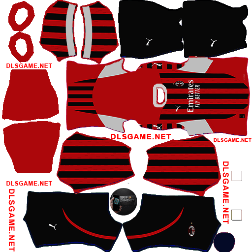 AC Milan Home1 Kit 25 DLS 26