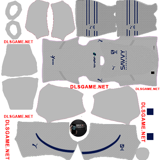 Al Hilal Away Kit 25 DLS 26