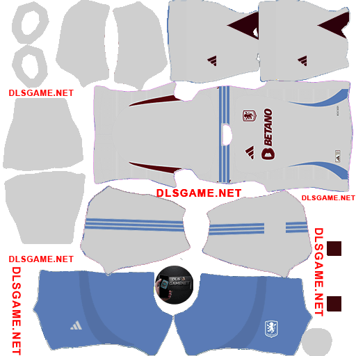 Aston Villa Away Kit 25 DLS 26