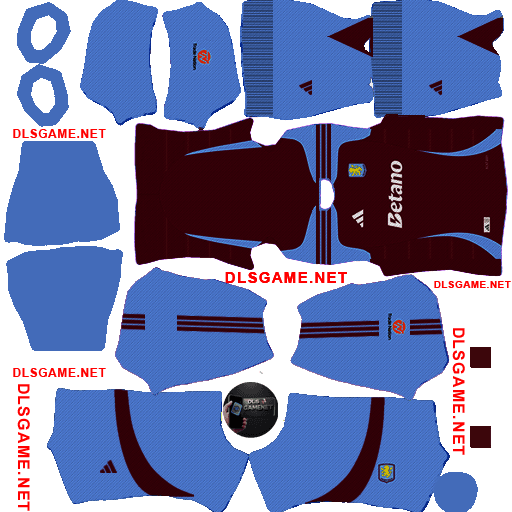 Aston Villa Home Kit 25 DLS 26