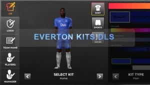Everton kits dls