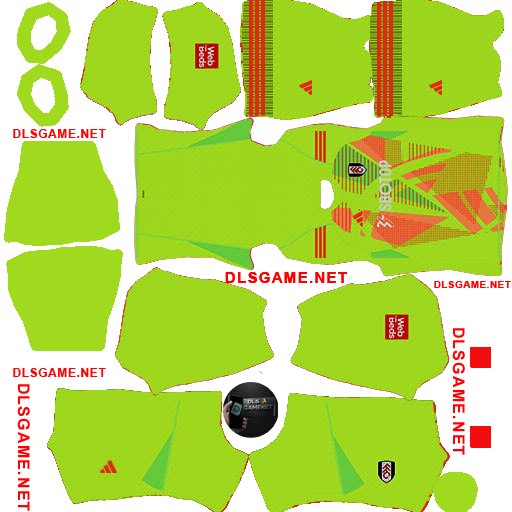 Fulham GK Away Kit 25 DLS 26