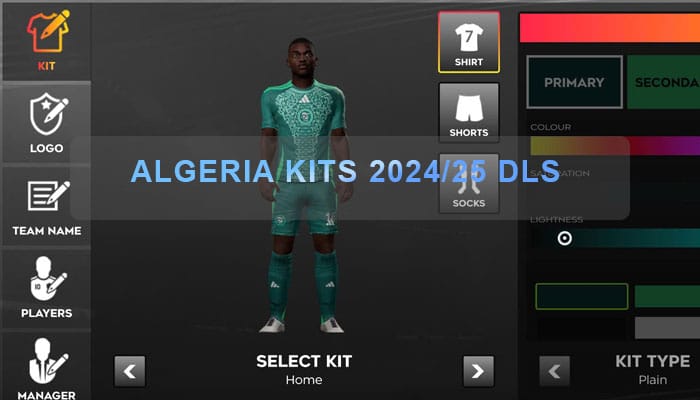 Algeria Kits 2024 25 DLS