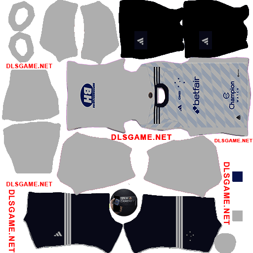 Cruzeiro Away Kit 25 DLS 26