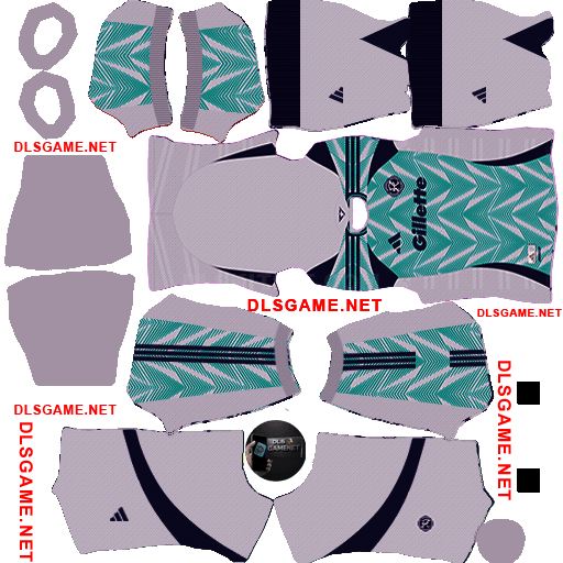 New England Revolution Away2 Kit 25 DLS 26