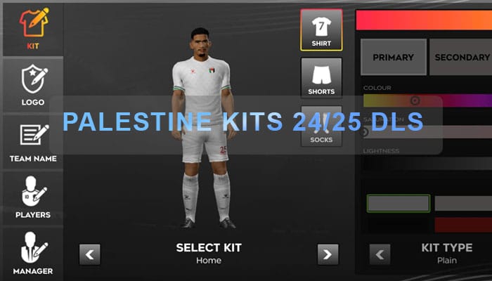 Palestine Kits 24 25 DLS