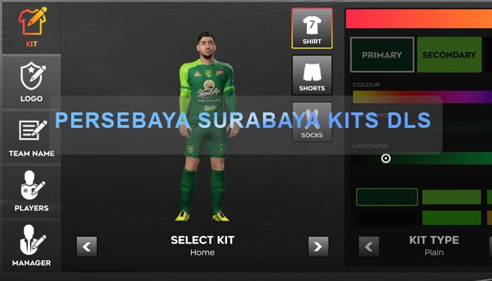 Persebaya Surabaya kits dls