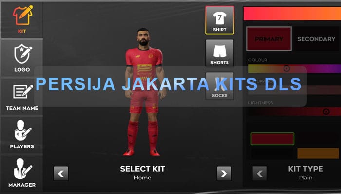 Persija Jakarta kits dls