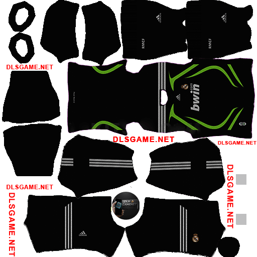 Real Madrid Away Kit 2009 2010 DLS 26