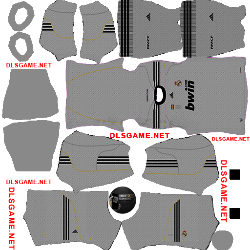 Real Madrid Home Kit 2009 2010 DLS 26