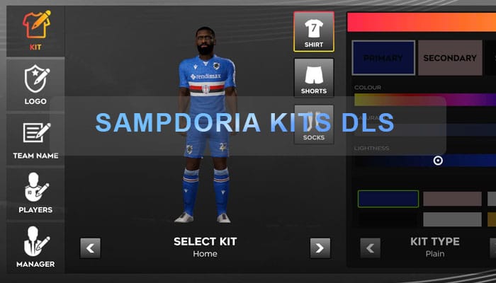 Sampdoria kits dls