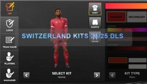 Switzerland kits 2024 25 dls
