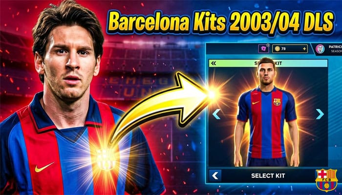 barcelona kits 2003 04 dls