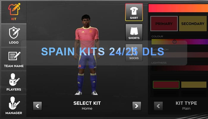 spain kits 2024 25 dls