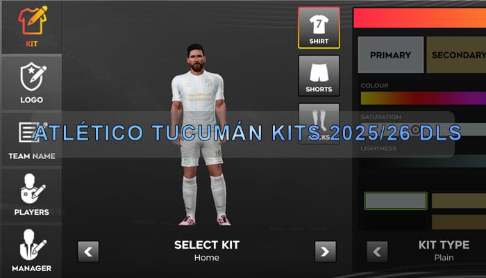 Atléeico Tucuman Kits 2025 26 DLS