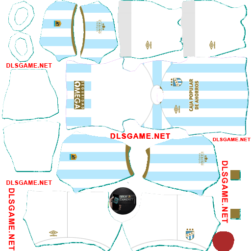 Atletico Tucuman Home Kit 2025 26 DLS 26