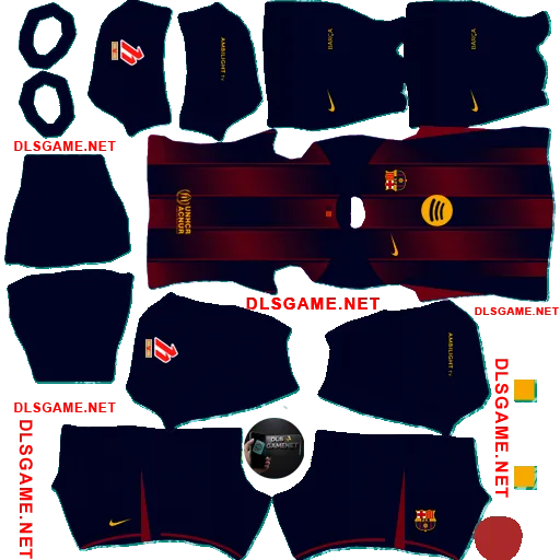 Barcelona Home Kit 2025 26 DLS 26