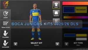Boca Juniors Kits 2025 26 DLS