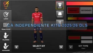 CA Independiente Kits 2025 26 DLS