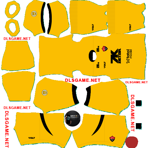 Esporte Clube Vitoria GK1 Kit 2025 26 DLS 26