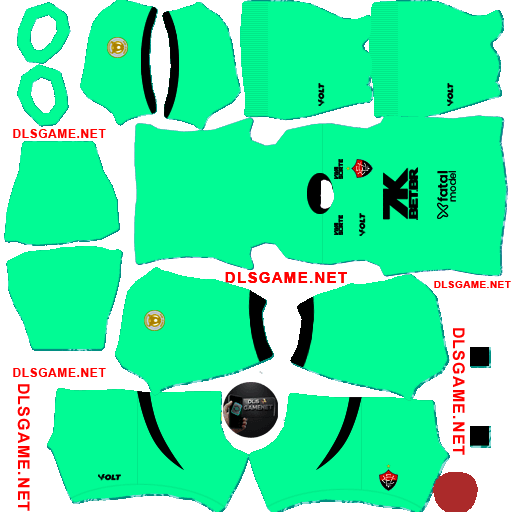 Esporte Clube Vitoria GK2 Kit 2025 26 DLS 26