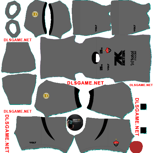 Esporte Clube Vitoria GK3 Kit 2025 26 DLS 26