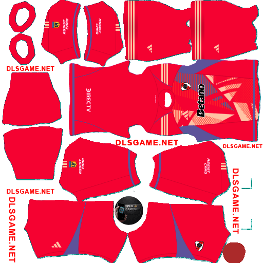 River Plate GK2 Kit 2025 26 DLS 26