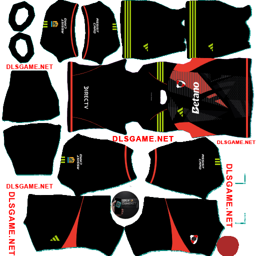 River Plate GK3 Kit 2025 26 DLS 26