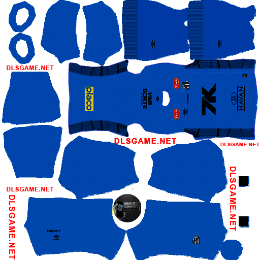 Santos FC GK Kit 2025 26 DLS 26