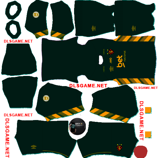 Sport Recife GK1 Kit 2025 26 DLS 26