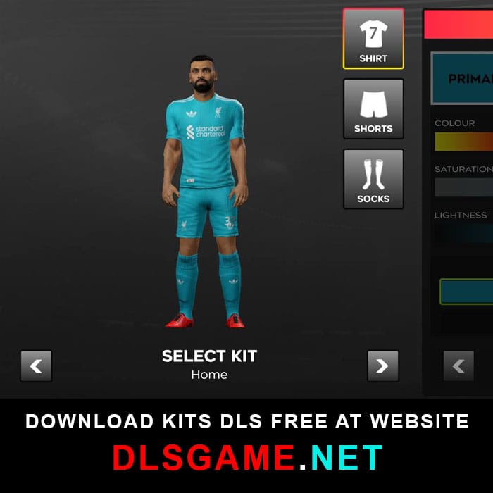 liverpool third kit 25 26 ingame DLS 26