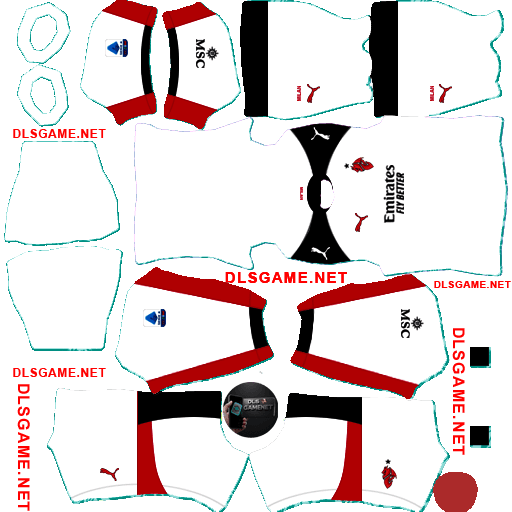 AC Milan Away Kit 2025 26 DLS 26