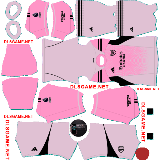 Arsenal GK2 Kit 2025 26 DLS 26