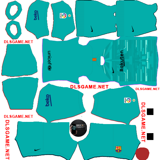 Barcelona GK1 Kit 2019 20 DLS 26