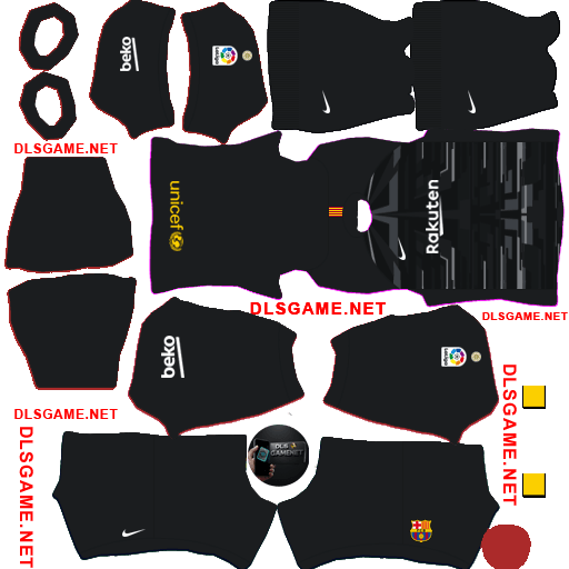 Barcelona GK2 Kit 2019 20 DLS 26