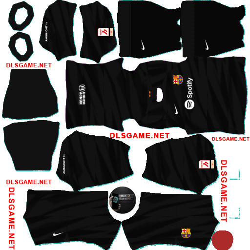 Barcelona GK2 Kit 2023 24 DLS 26