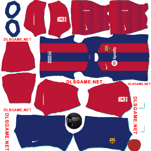 Barcelona Home Kit 2023 24 DLS 26