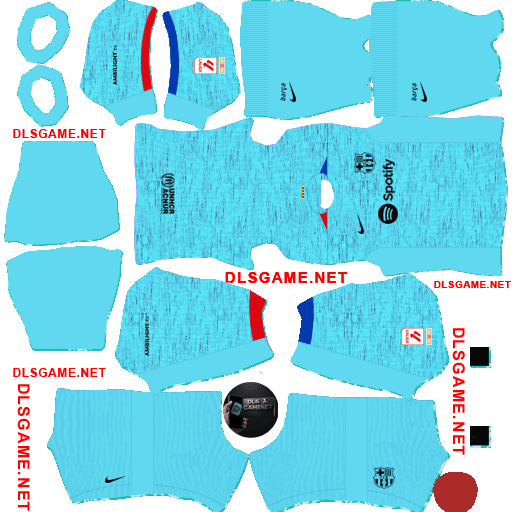 Barcelona Third Kit 2023 24 DLS 26