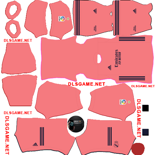 Real Madrid Away Kit 2020 21 DLS 26
