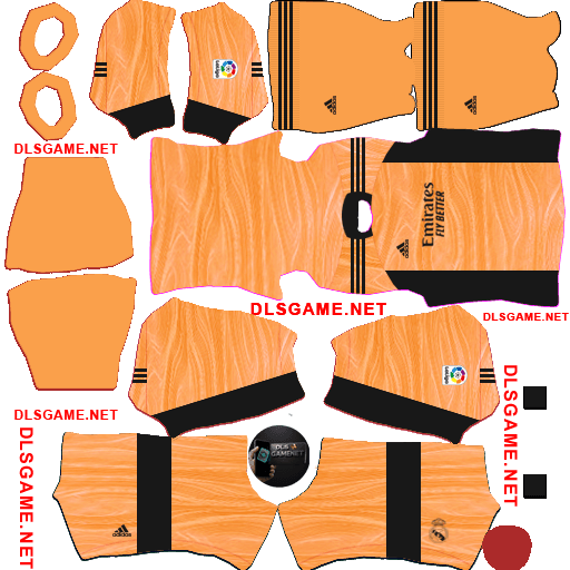 Real Madrid GK2 Kit 2021 22 DLS 26