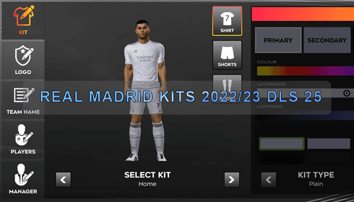 Real Madrid Kits 2022 23 DLS 26