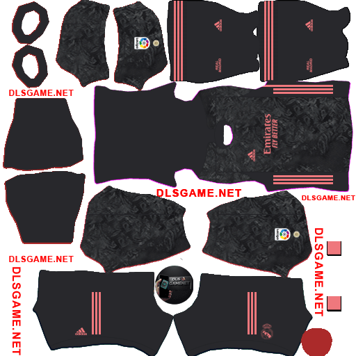 Real Madrid Third Kit 2020 21 DLS 26