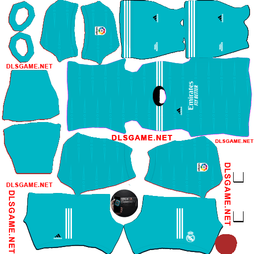 Real Madrid Third Kit 2021 22 DLS 26