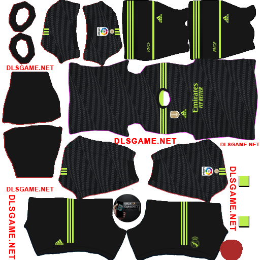 Real Madrid Third Kit 2022 23 DLS 26