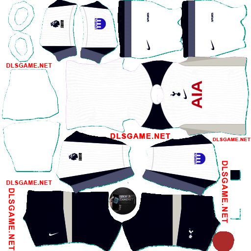 Tottenham Home Kit 2025 26 DLS 26