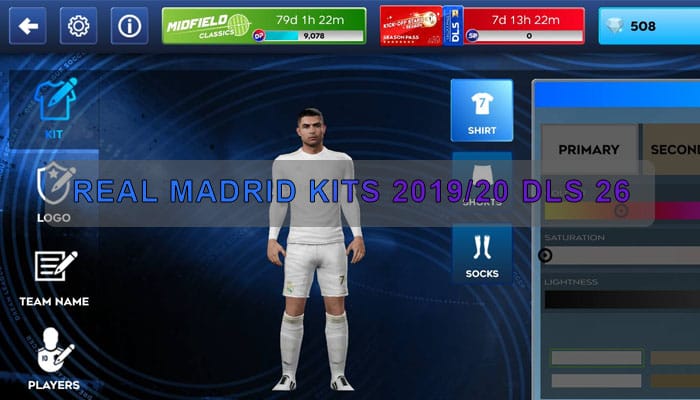 real madrid Kits 2019 20 DLS 26