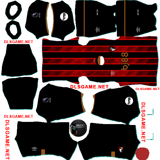 AFC Bournemouth Home Kit 2025 26 DLS 26