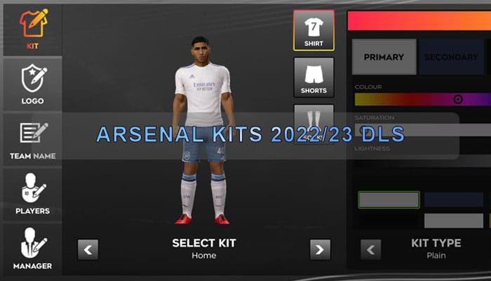 Arsenal Kits 2022/23 DLS 26