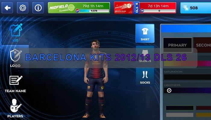 Barcelona Kits 2012 13 DLS 26